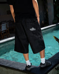 JORTS BASIC TAG - WASHED BLACK